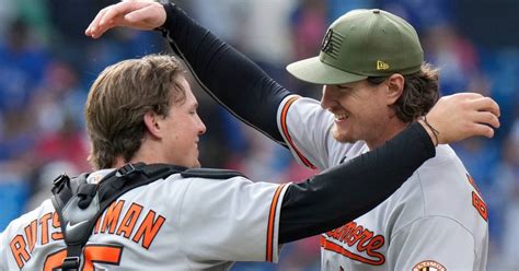 Orioles’ Adley Rutschman hugs it out with pitchers like no one else in the game. That’s a good thing.